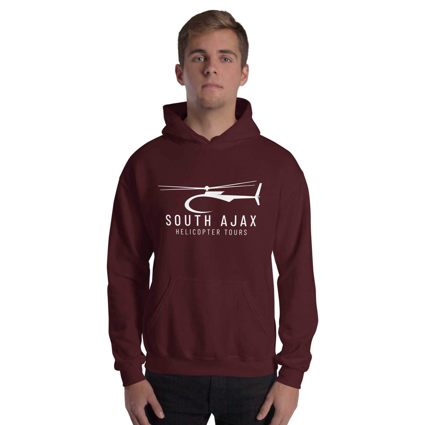 Men's South Ajax Helicopter Tours Hoodie