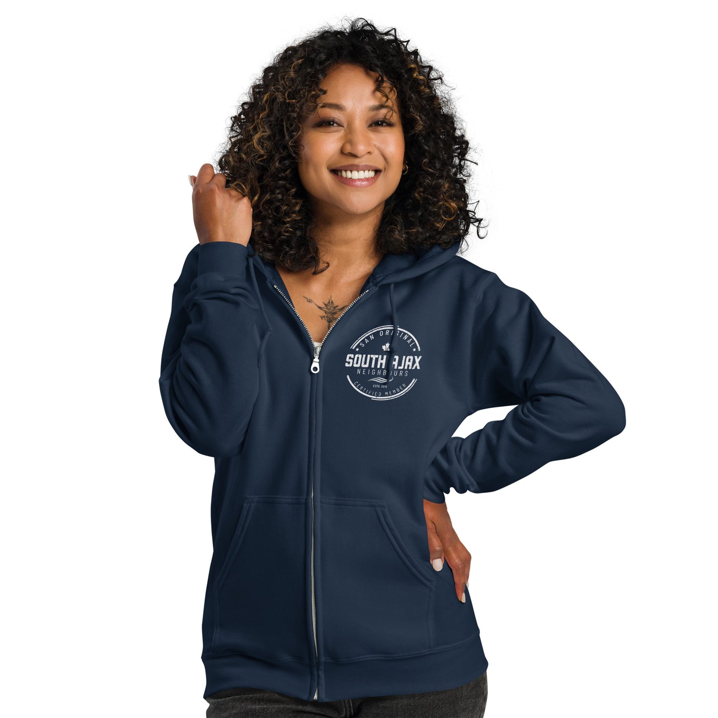 Women's South Ajax Neighbours Full Zip Hoodie