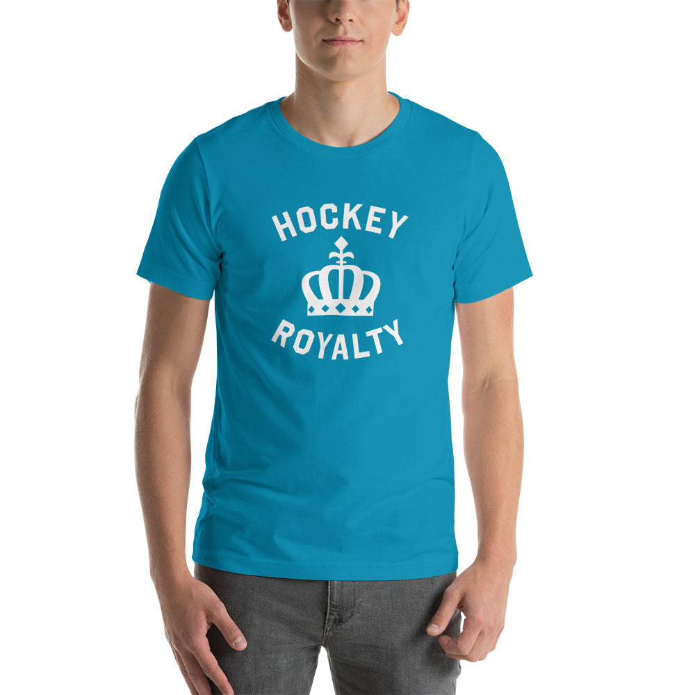 Men's Hockey Royalty T-Shirt (White Logo)