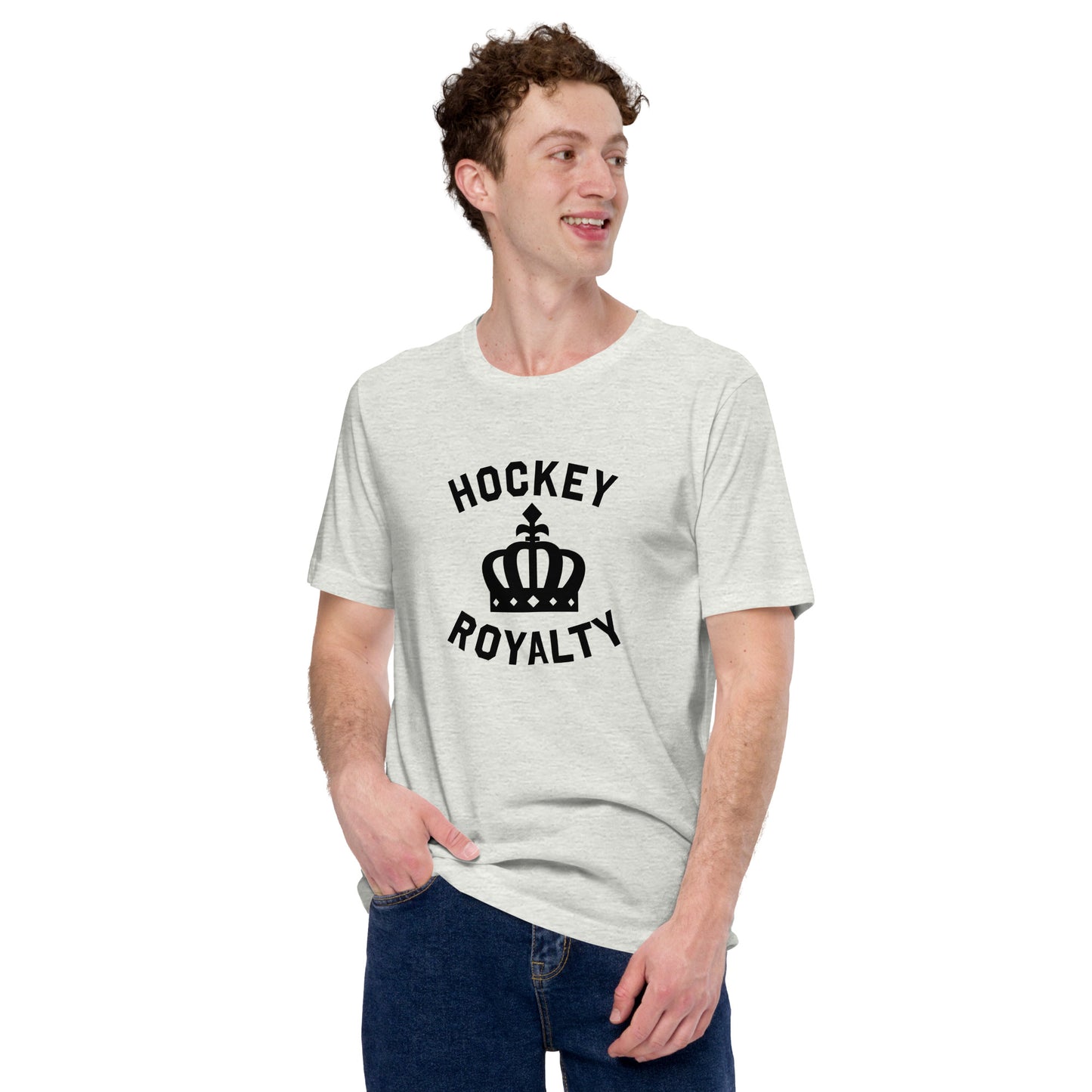 Men's Hockey Royalty T-Shirt (Black Logo)