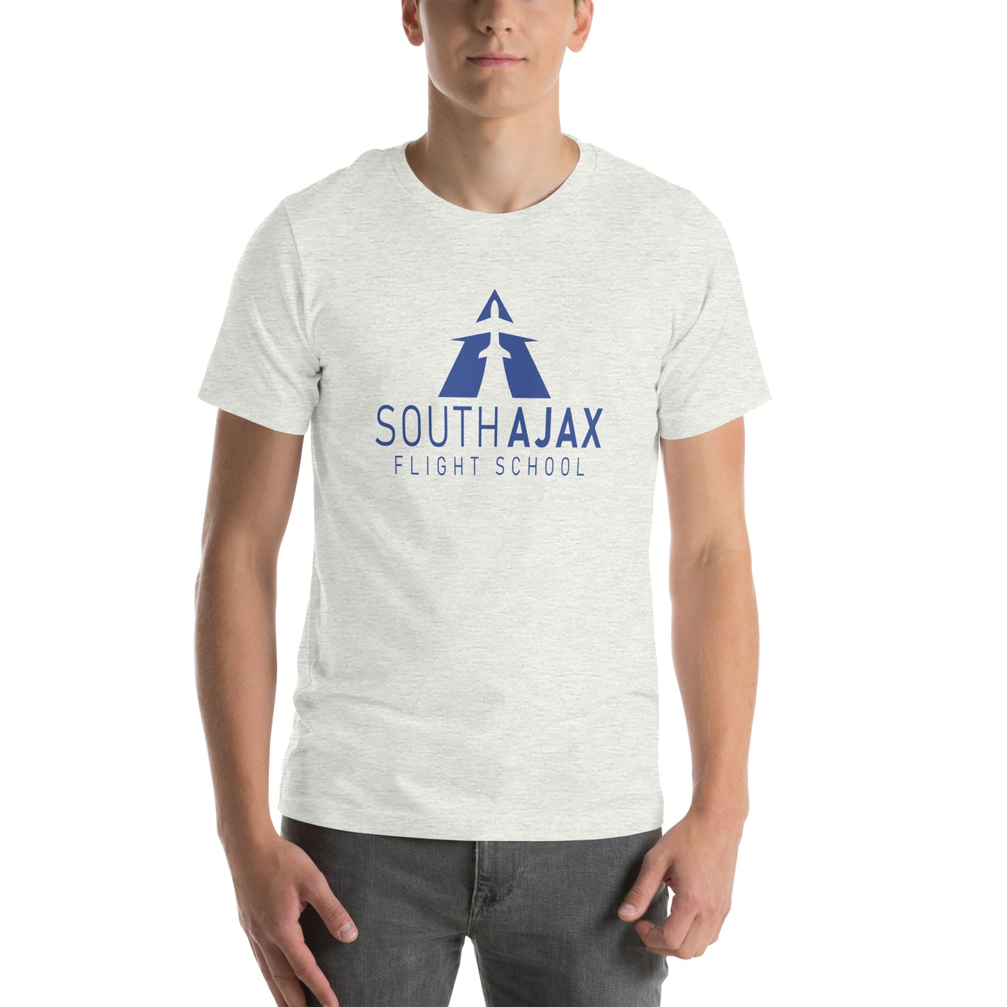 Men's South Ajax Flight School T-Shirt (Blue Logo)