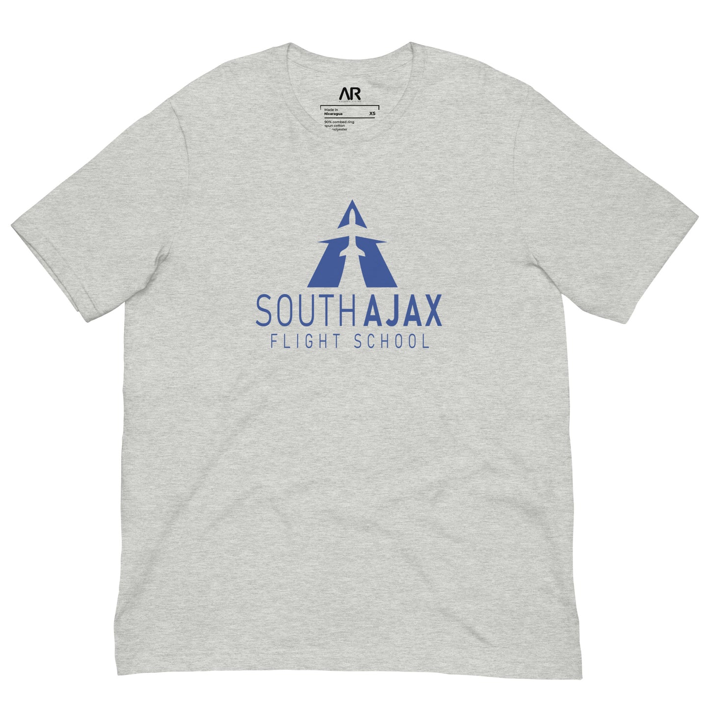 Men's South Ajax Flight School T-Shirt (Blue Logo)