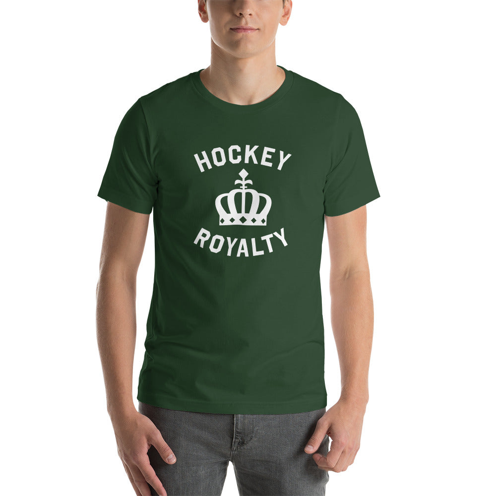 Men's Hockey Royalty T-Shirt (White Logo)