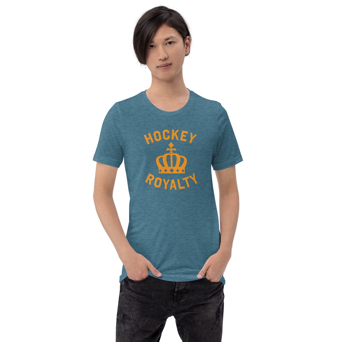 Men's Hockey Royalty T-Shirt (Gold Logo)