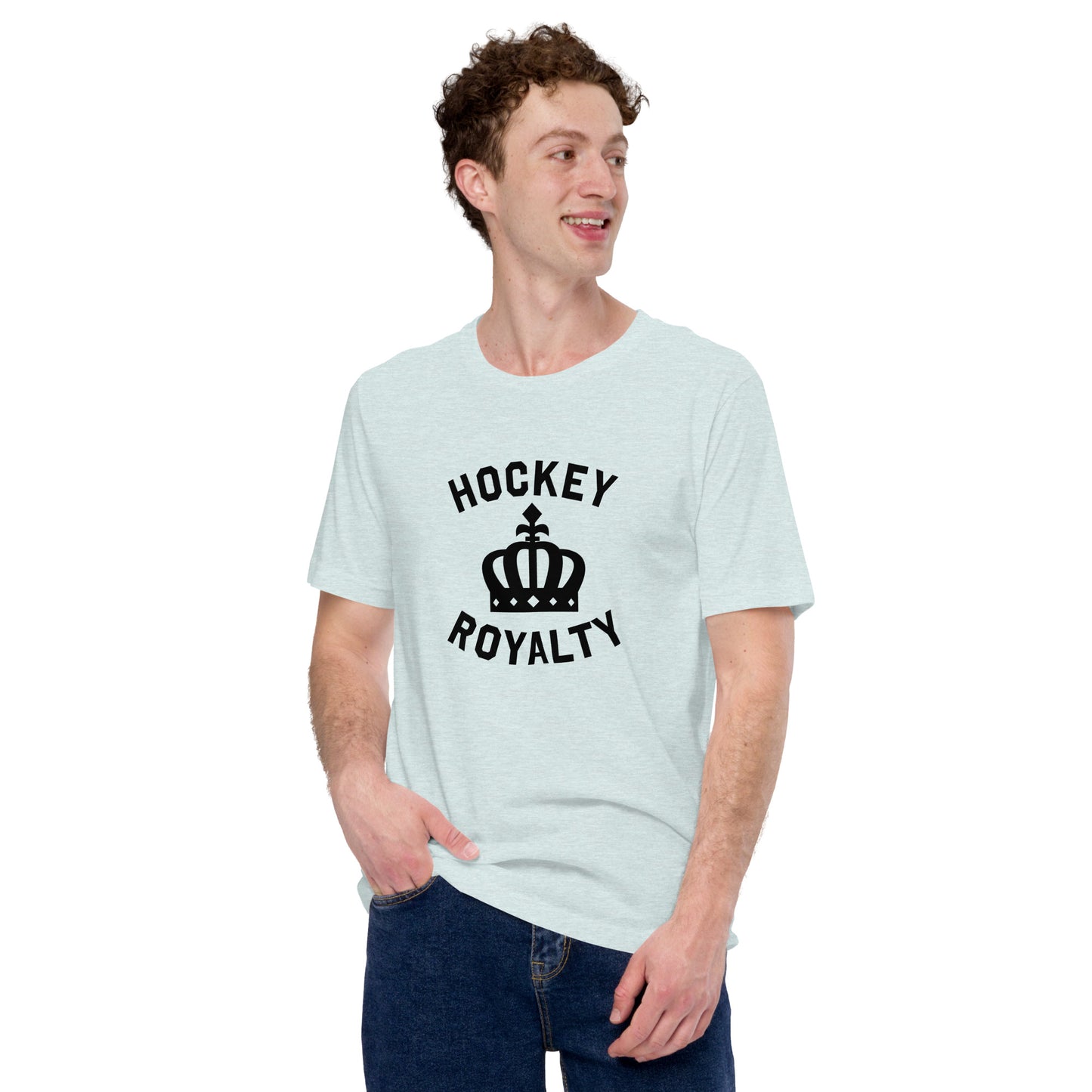 Men's Hockey Royalty T-Shirt (Black Logo)