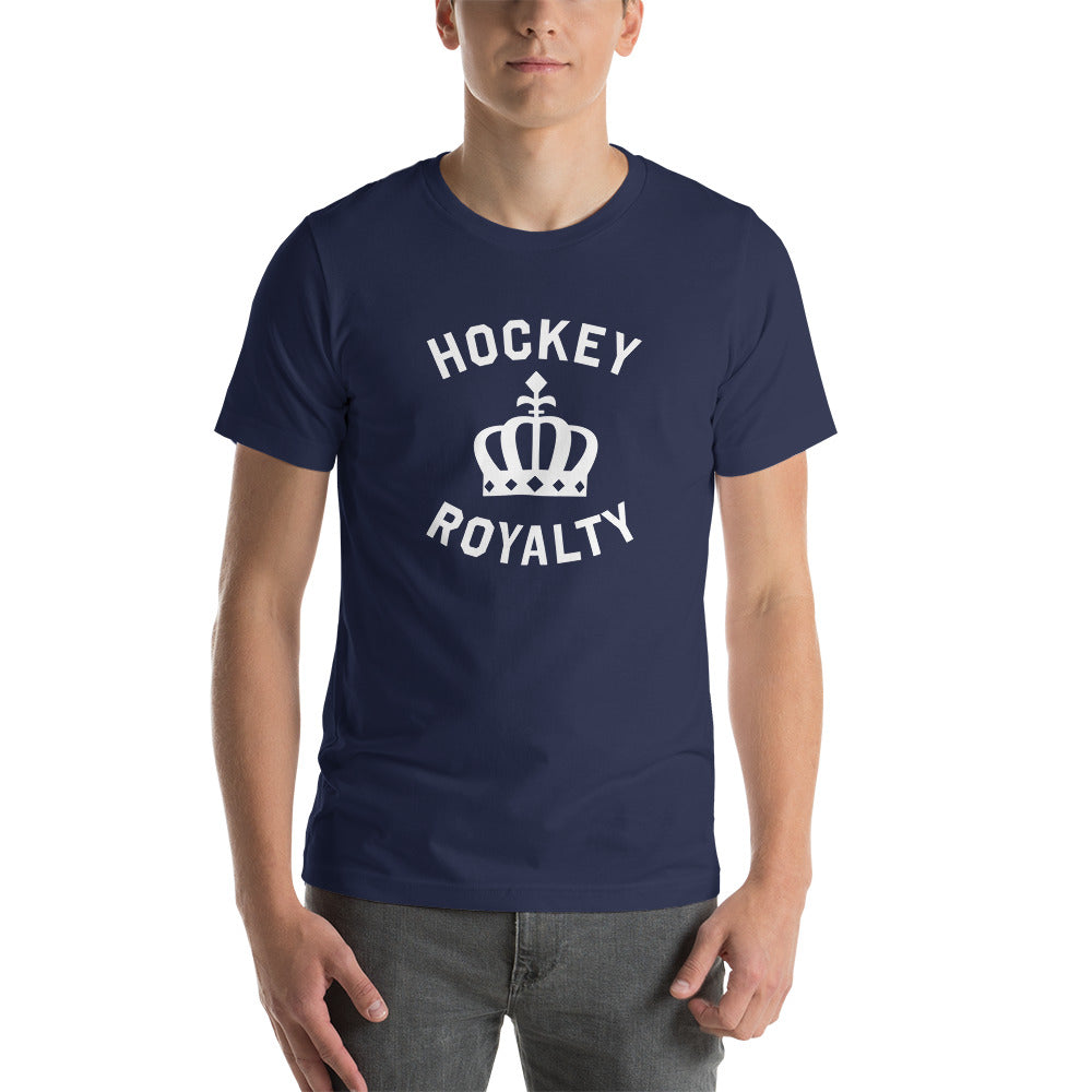 Men's Hockey Royalty T-Shirt (White Logo)