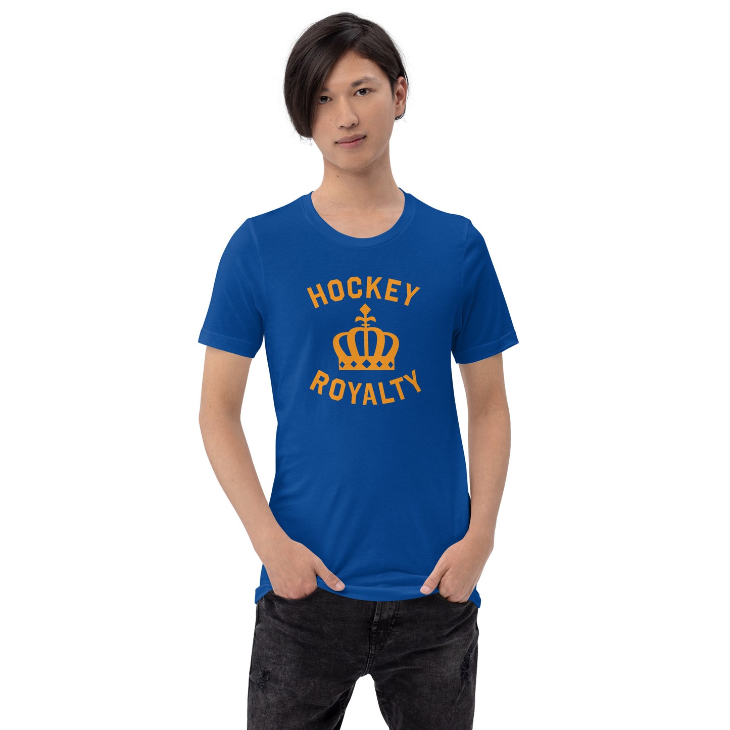 Men's Hockey Royalty T-Shirt (Gold Logo)