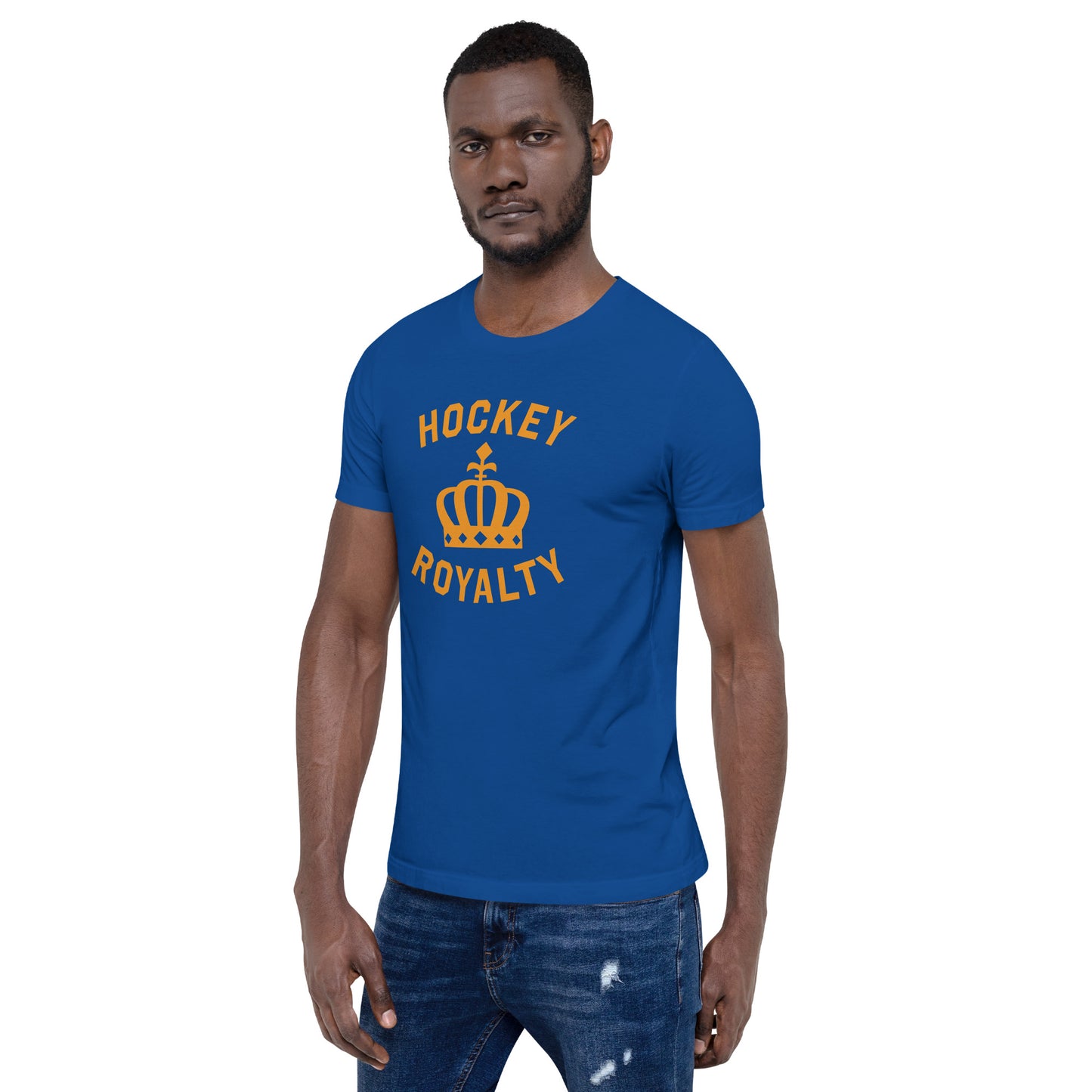 Men's Hockey Royalty T-Shirt (Gold Logo)