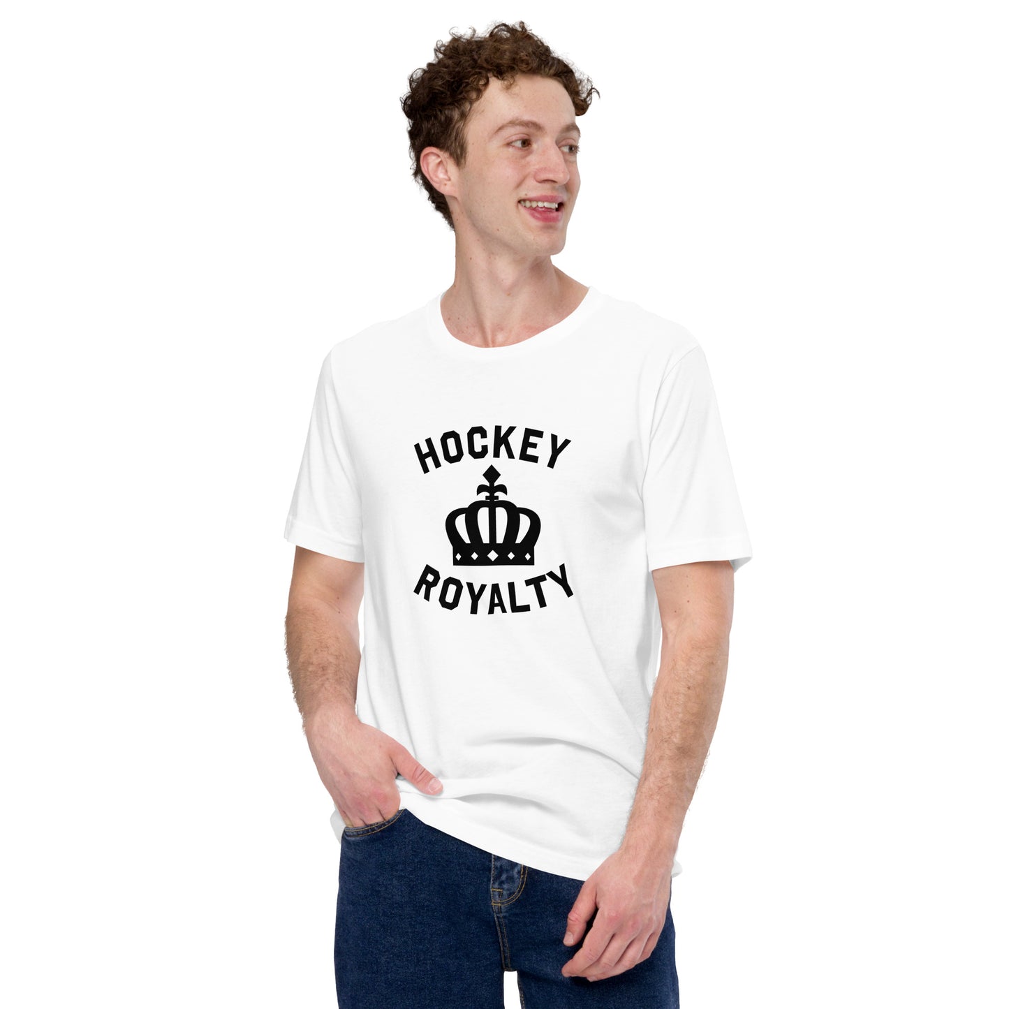 Men's Hockey Royalty T-Shirt (Black Logo)