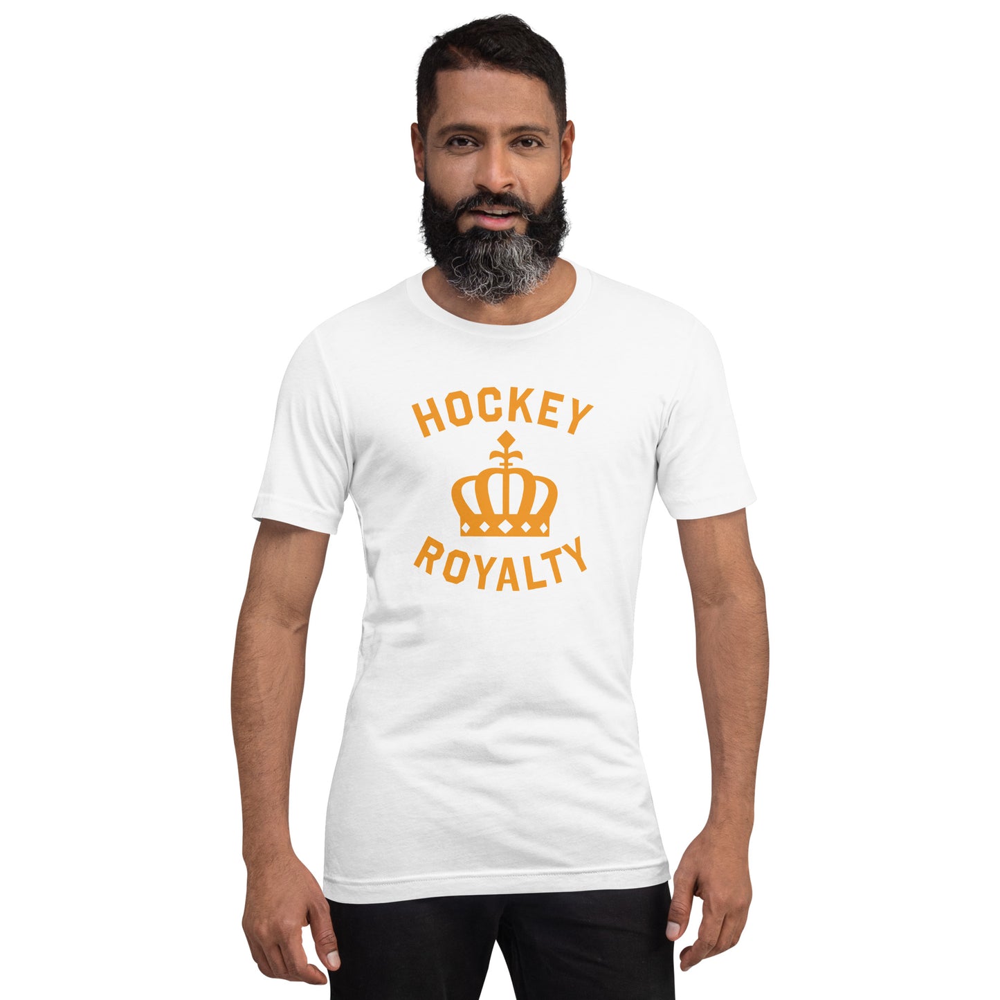 Men's Hockey Royalty T-Shirt (Gold Logo)