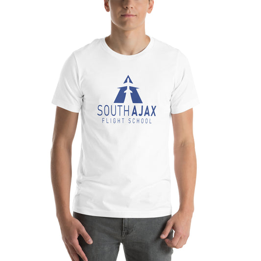 Men's South Ajax Flight School T-Shirt (Blue Logo)