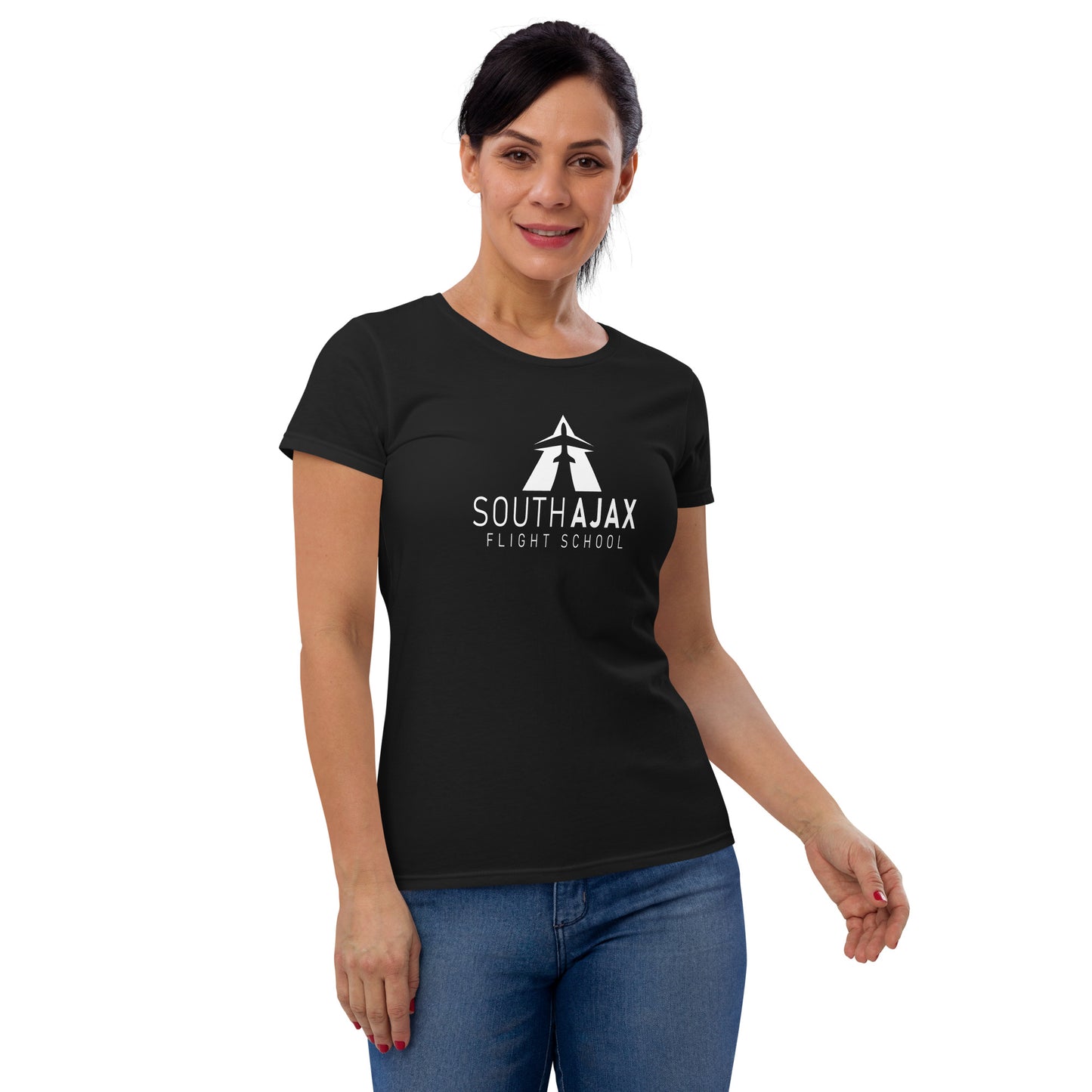 Women's South Ajax Flight School Fitted T-Shirt