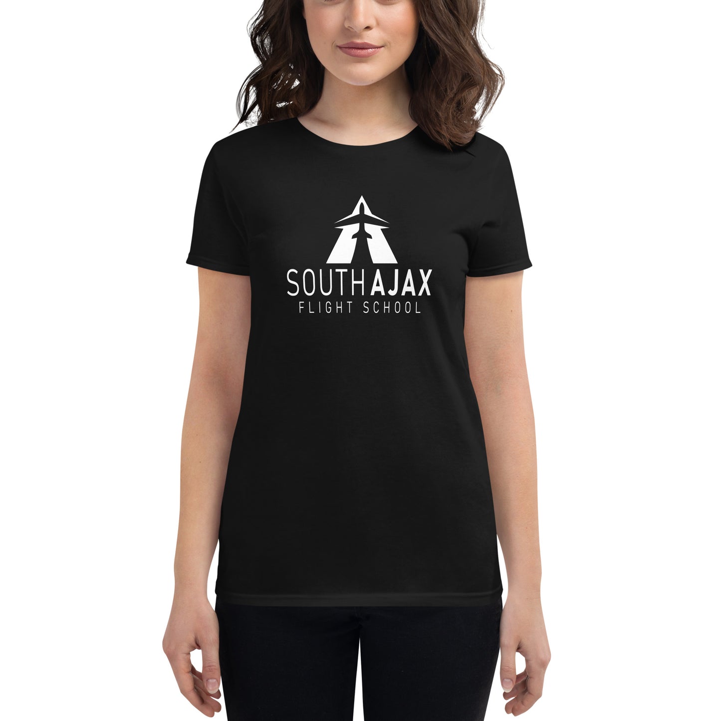 Women's South Ajax Flight School Fitted T-Shirt