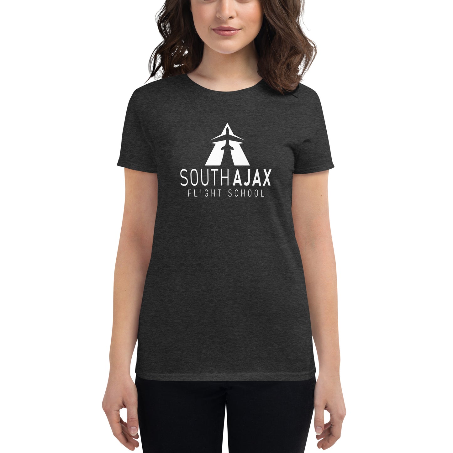 Women's South Ajax Flight School Fitted T-Shirt