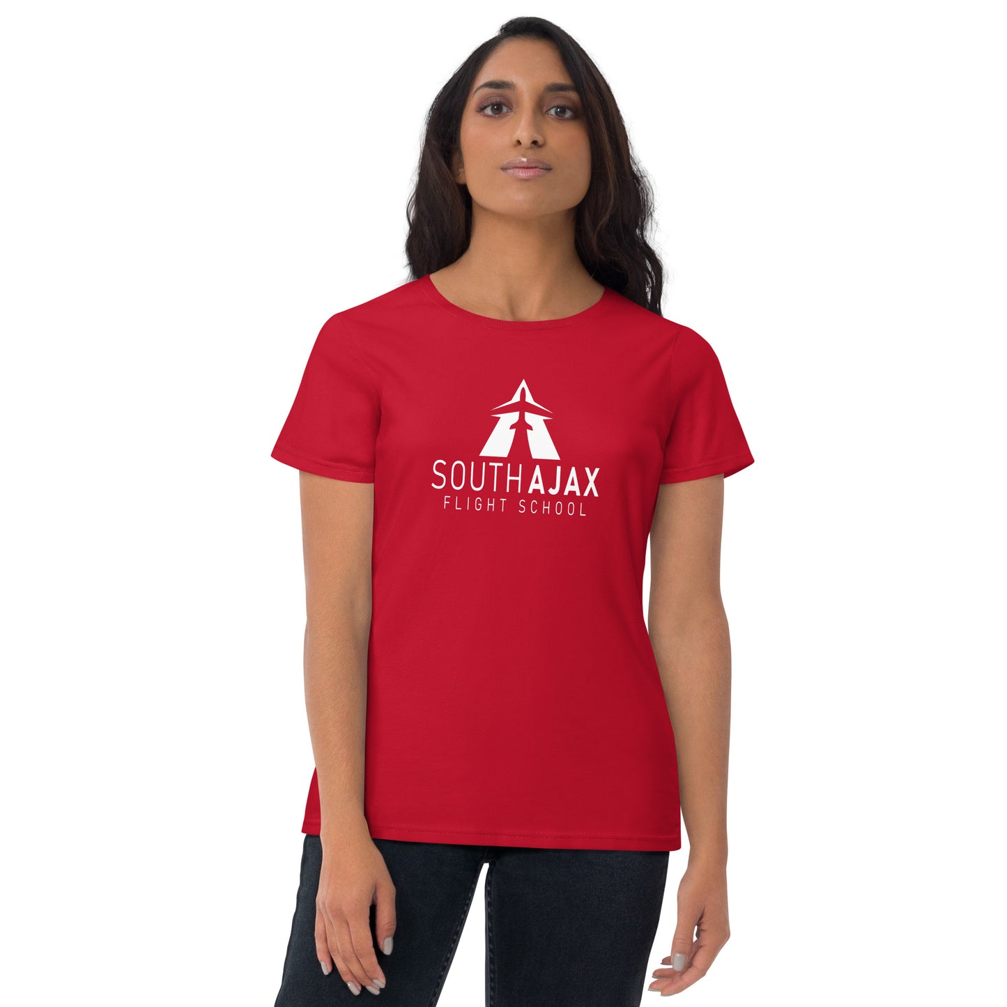 Women's South Ajax Flight School Fitted T-Shirt