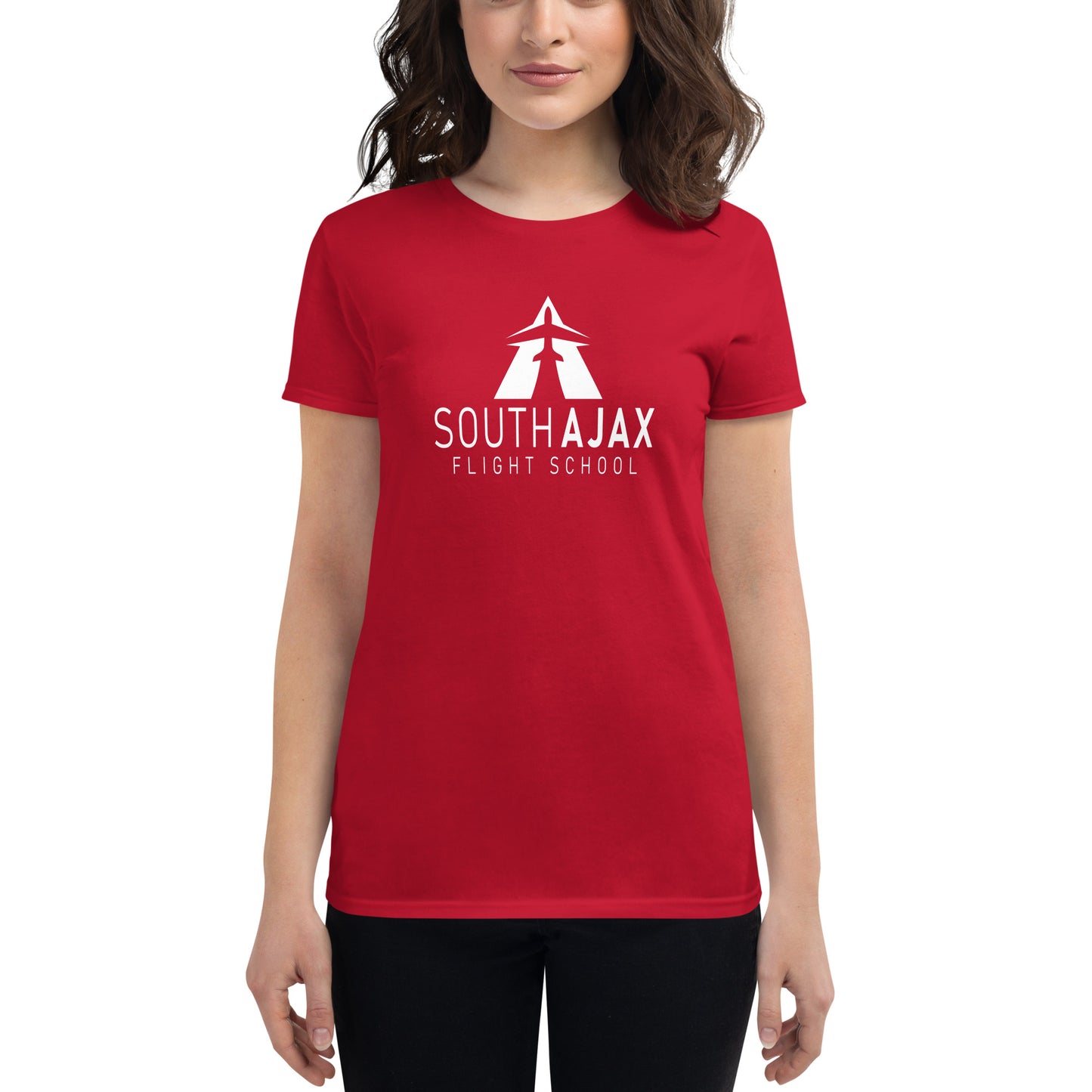 Women's South Ajax Flight School Fitted T-Shirt